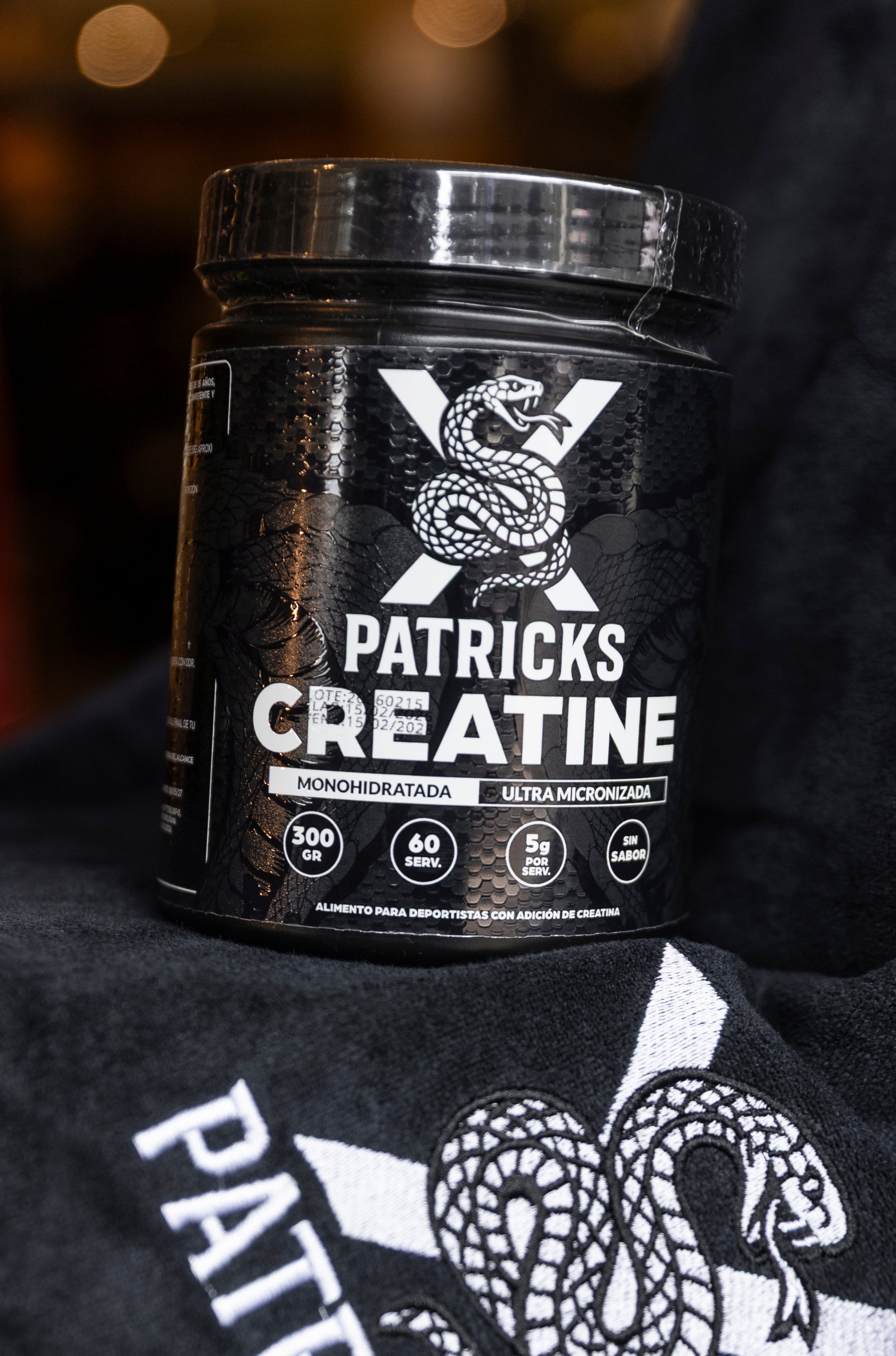 Patricks Creatine + Patricks Towel