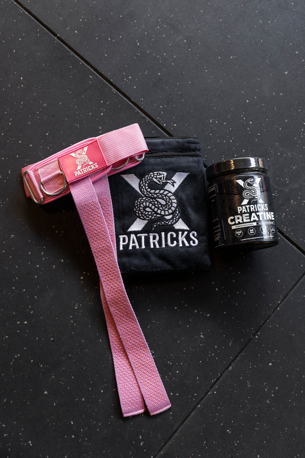 Triple Pack Patricks (Patricks Towel + Patricks VersaStraps + Patricks Creatine)