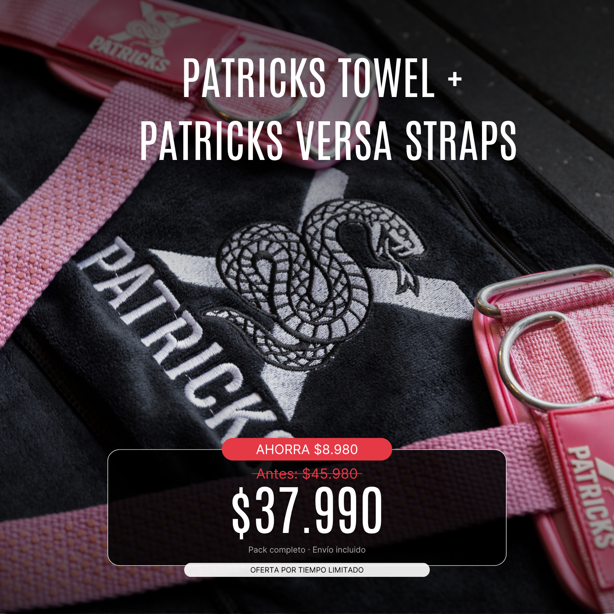 Patricks Towel + Patricks VersaStraps