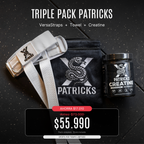 Triple Pack Patricks (Patricks Towel + Patricks VersaStraps + Patricks Creatine)
