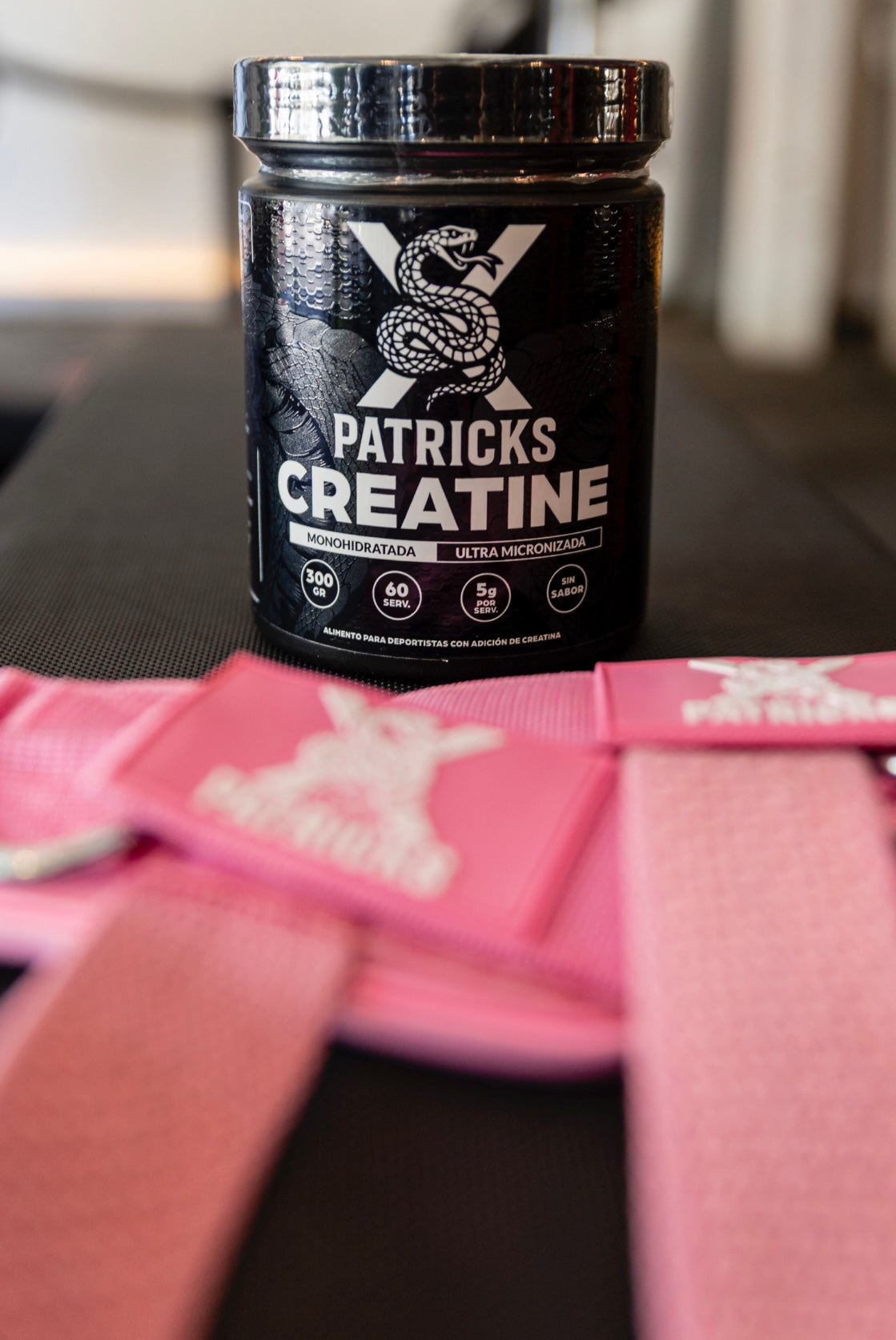 Creatina + Pink Versa Straps